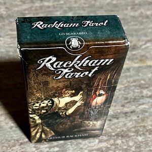 Rackham Tarot Lo Scarabeo 78-Deck Cards with Book